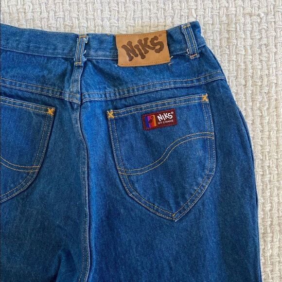 𝅺VINTAGE High Waisted Nik’s By Crane Jeans - Picture 5 of 5